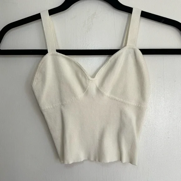 Aritzia Wilfred Sicily Bustier Knit Tank Top - Picture 3 of 6